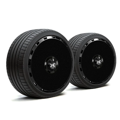 Ideal L6/L7/L8/L9/One/Mega All-inclusive Wheel Hub Cover Protective Cover 18-inch/20-inch/21-inch Tire Cover (Hub cover) - ideal-l6-20inch-all-inclusive-hub-cap-pure-black-cap-pack-of-4