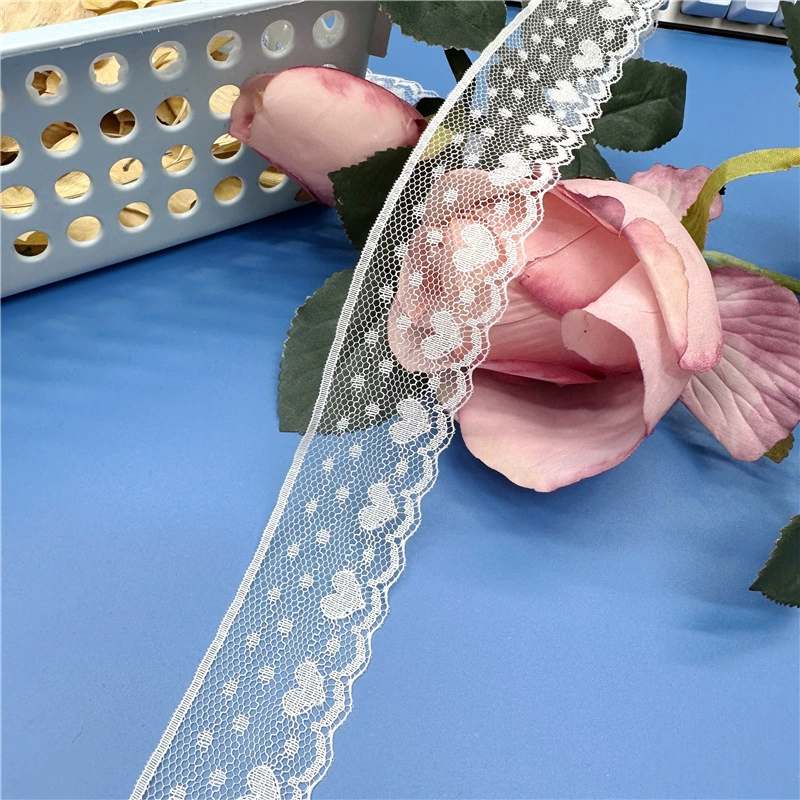 Love Lace Table Edition Кружевные аксессуары для одежды Ювелирные материалы Аксессуары 3 см Кружева Эластичное кружево