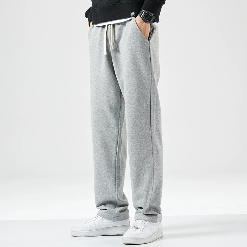 Осенние повседневные брюки (детские) oversize свободный прямой силуэт — начальная школа, размеры M–4XL