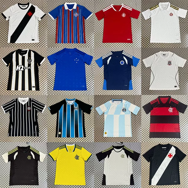 2627 Brazilian League Flamengo Santos Corinthians Sao Paulo fan edition football jerseys in stock wholesale