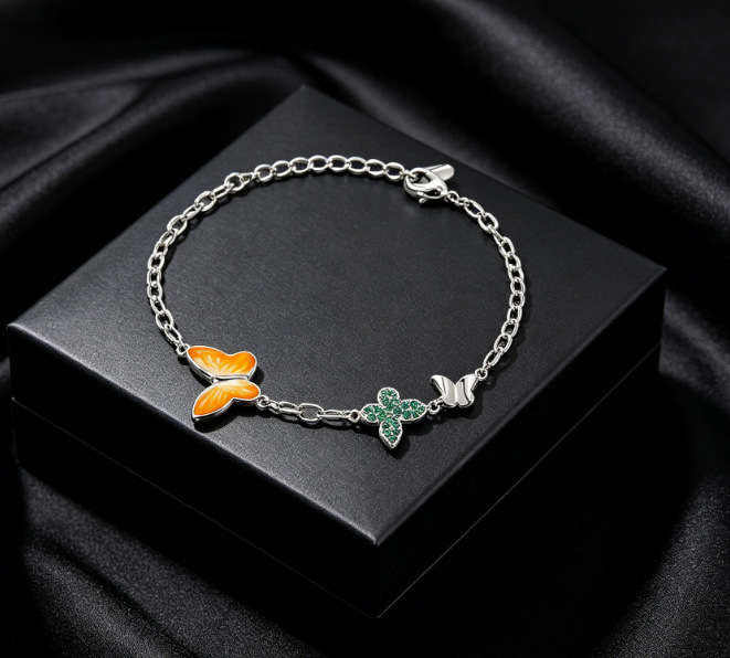Xuping Europa y los Estados Unidos de moda transfronteriza simplista ins brazalete de aleación de cobre geométrica redonda pequeña pulsera de azúcar al por mayor mujeres