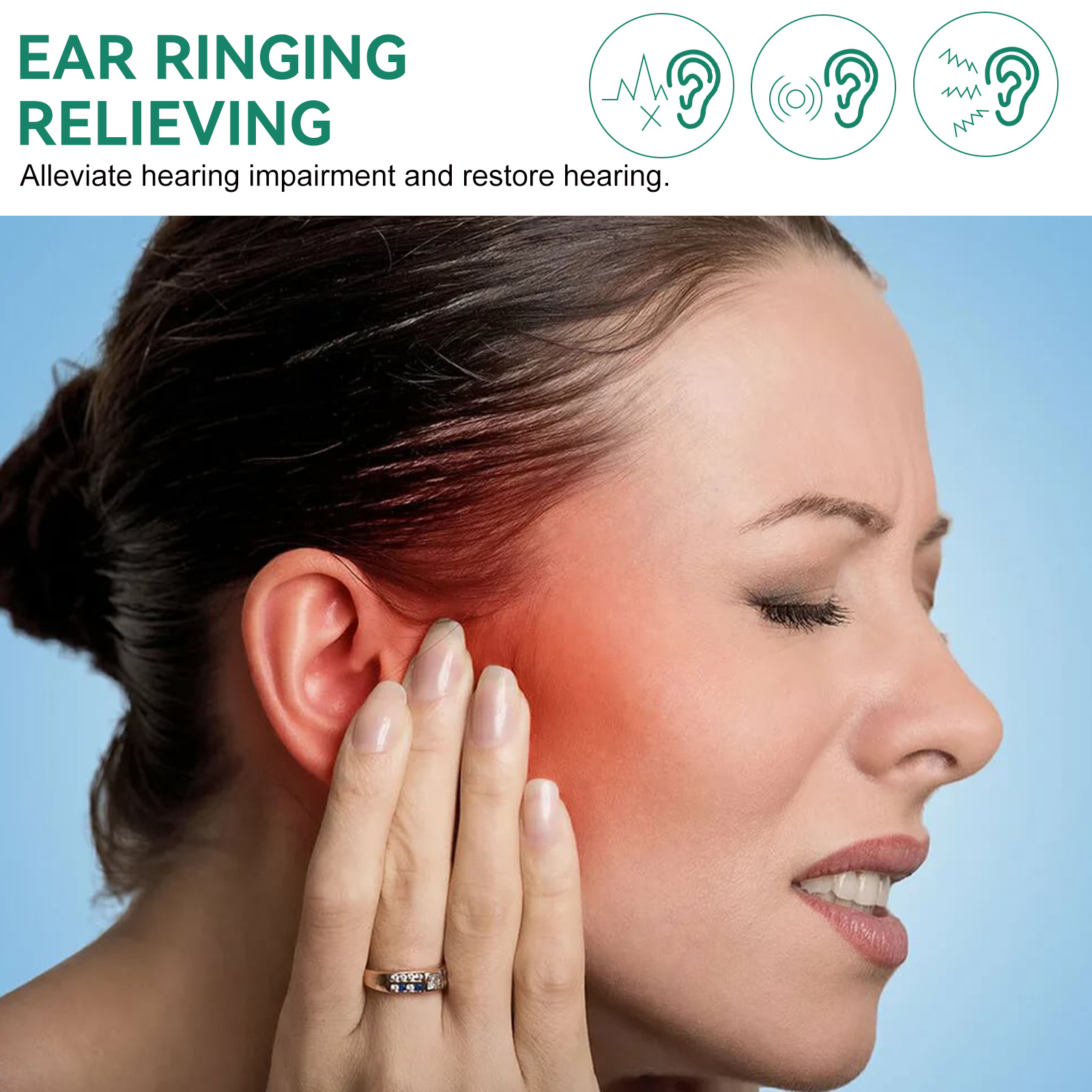EELHOE for External Canal Earwax Blockage Cleaning and Alleviating Tinnitus Back Care Ear Drops_voghion.com
