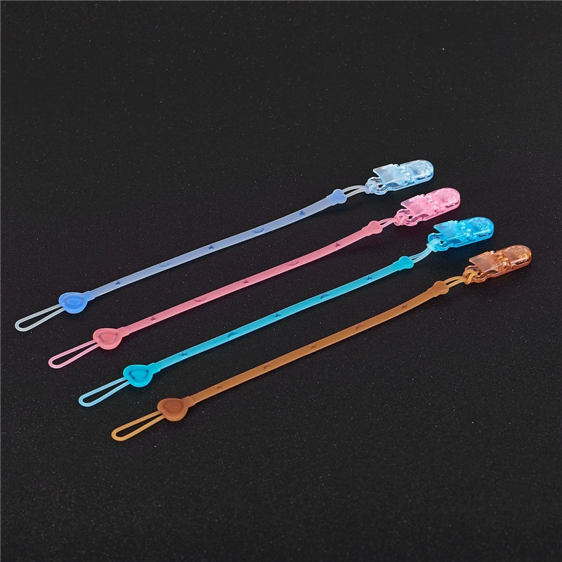 Фабрика прямая силиконовая анти-капельная цепь детская соска зубной клей игровой рот анти-капля силиконовая цепь