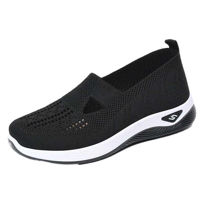 Zapatos Zapatos de mujer Nuevos zapatos casuales Zapatos de moda para mujer Zapatos de tela transpirables de Beijing antiguo Fabricante transfronterizo Dropshipping Zapatos de mamá