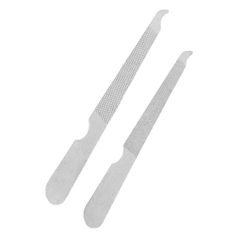Stainless Steel Nail File, Polishing File, File, Dead Skin Fork, Ear Scoop, Manicure Set, Accessories and Tools
