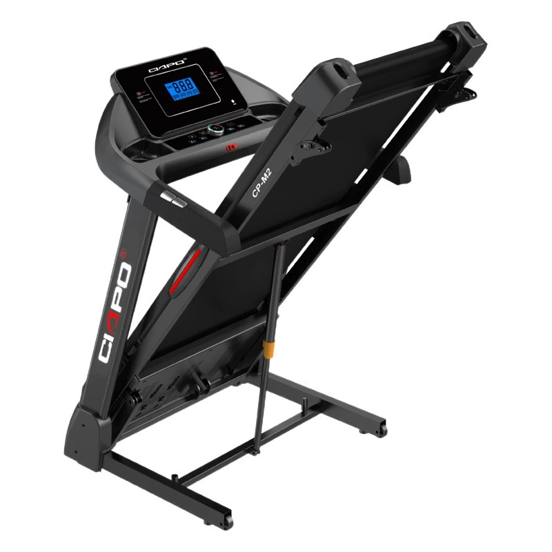 Changran M2 Бытовая Небольшая складная умная беговая дорожка, сверхтихая с синим экраном, 5-дюймовая многофункциональная беговая дорожка для фитнеса в помещении