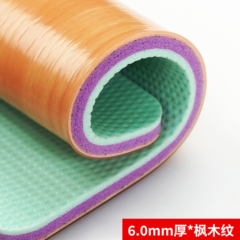 6.0mm 두께의 단풍 곡물/폭 1.8m