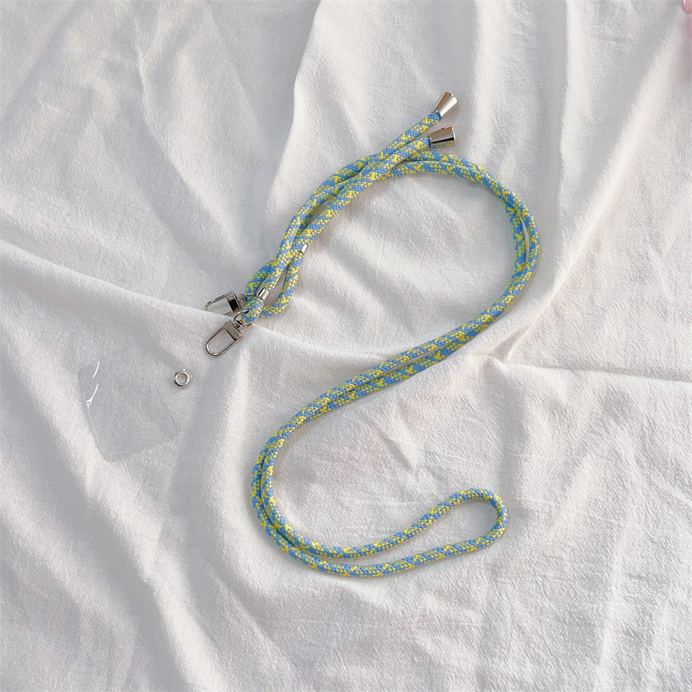 Anti-Perdida Anti-caída crossbody tarjeta trasera caja del teléfono cordón colgante joyería Honda para Apple 15 caja del teléfono