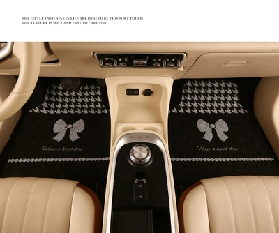Silk Loop Single Piece High-End | Universal Foot Pad - houndstooth-bow-foot-pads-2-in-the-front-row