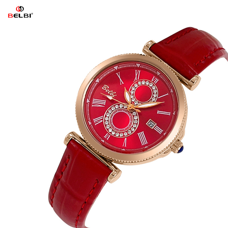 BELBI women's fashion niche high-end subdial women's watch