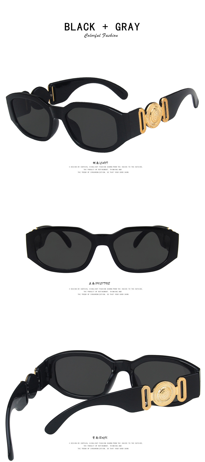 Fashion Irregular Small Frame Sunglasses display picture 5