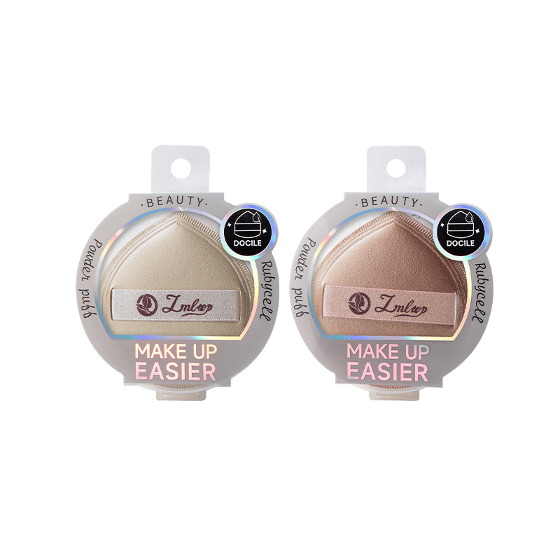 LMLTOP polvo de algodón espeso gota de agua seca y húmeda polvo de cojín de aire JJF25 caja de almacenamiento