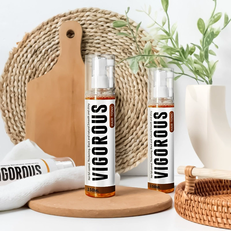 Внешняя торговля взрывных спрей для волос VIGOROUS HAIR TONIC улучшает рост вьющихся волос