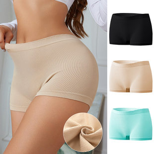 (Cross-border trading), solid color comfortable elastic trousers, base yoga clothing, shorts, European style, high waist