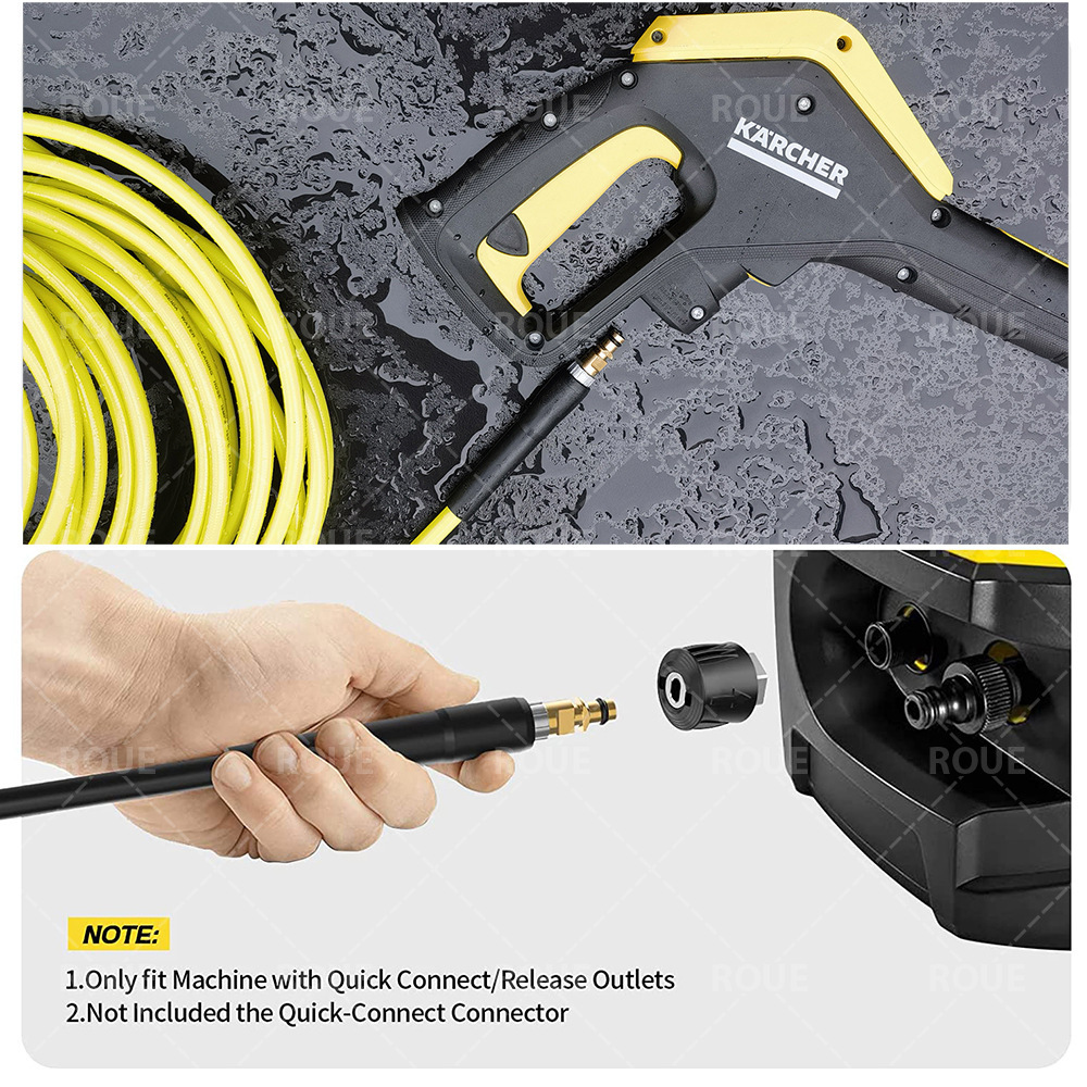 Accesorios de lavadora de alta presión de la serie KAIZHI K, manguera de PVC a prueba de explosiones