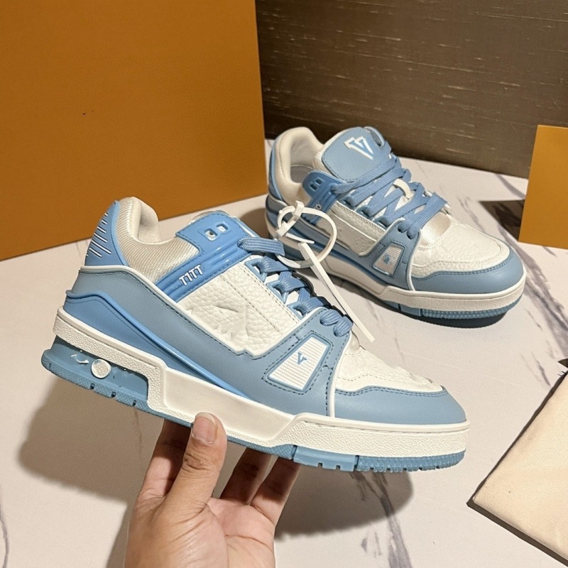 Guangzhou versión superior original puro paquete completo entrenador de asno zapatillas deportivas casuales de cuero para parejas hombres y mujeres skate