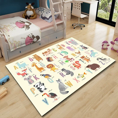 Avtomobil döşəmə paspasları — Reading Area Foot Mat Stain-Resistant - highway-18-5080cm-crystal-velvet
