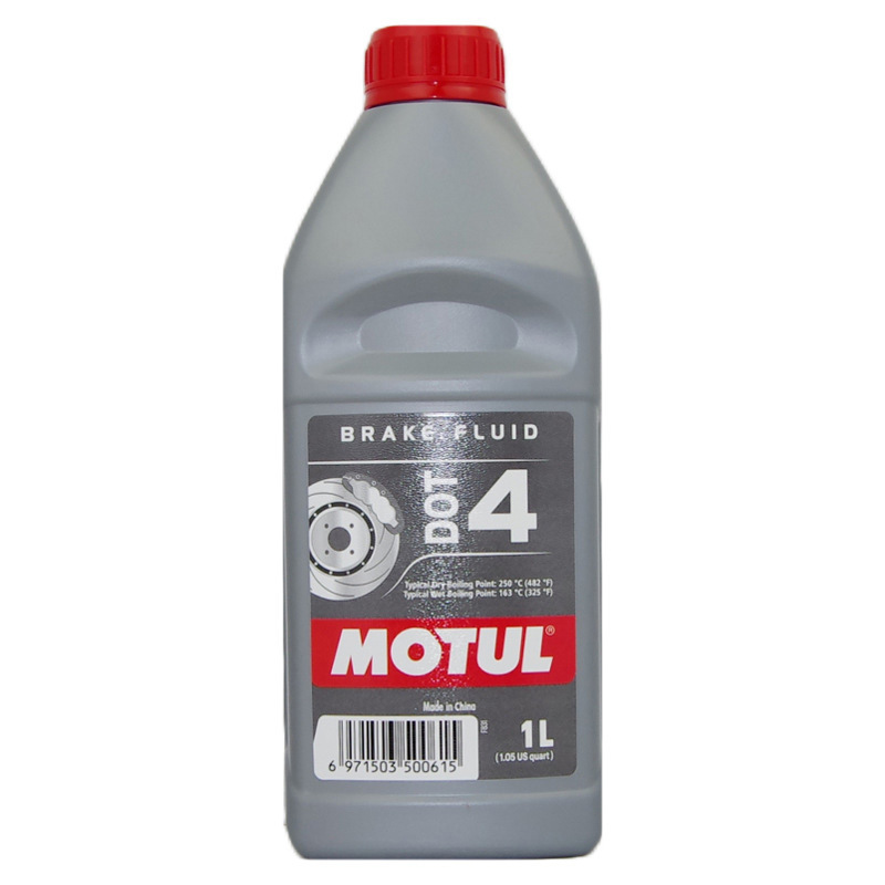 摩特MOTUL DOT4 全合成刹车油 摩托车汽车通用刹车制动液 1L