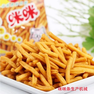 全自动咪咪条生产线 油炸咪咪虾条生产设备 咪咪条成型机