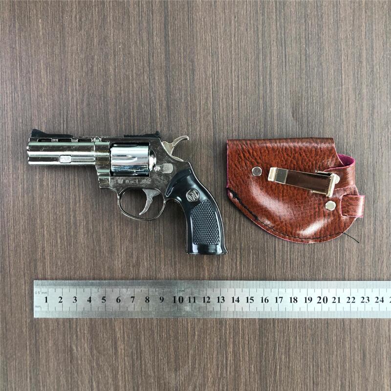 模造合金おもちゃマーガレット銃子供時代のクラシックなノスタルジックな砲リボルバーモデルは発射できませんプラスチッククラフト|undefined