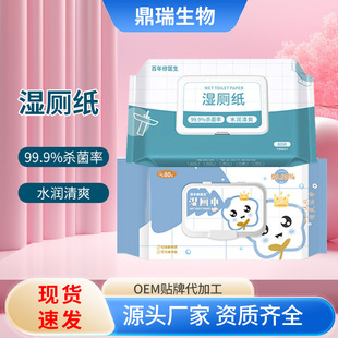 Wet Toilet Paper Household Degradable Large Bag Thickened Flush Wet Tissue Cleaning Flush Toilet Wet Toilet Paper Wholesale