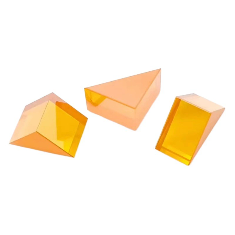 CVD селенид цинка (ZnSn) Призма прямой угол треугольная призма оптическая линза оптический инструмент Призма