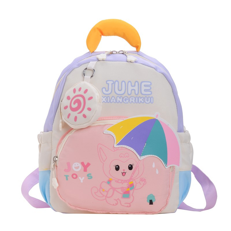 子供の新しい幼稚園スクールバッグ女の子のための見栄えが良くてかわいい軽量ベビー超軽量大容量漫画バックパック|undefined