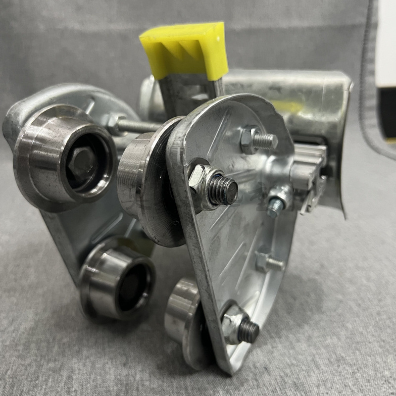 两轮工字钢电缆滑车弯道拖缆小车镀锌轨道滑车