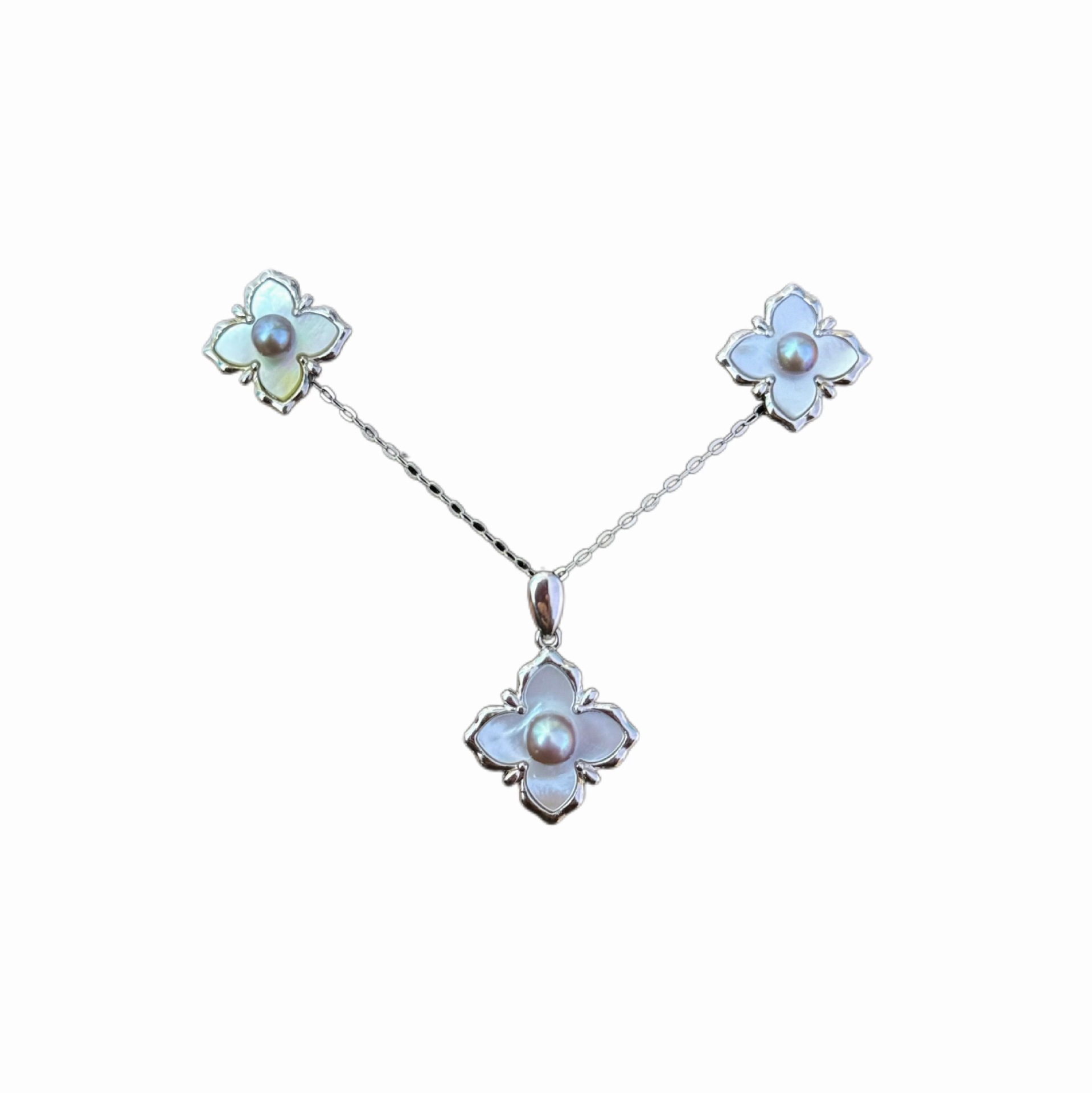 ��������С����÷��S925����������4-5mm��ˮ��������������׹