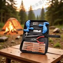 42件套布袋包装补胎工具跨境热销胎具套装便捷式骑行用品快速修补