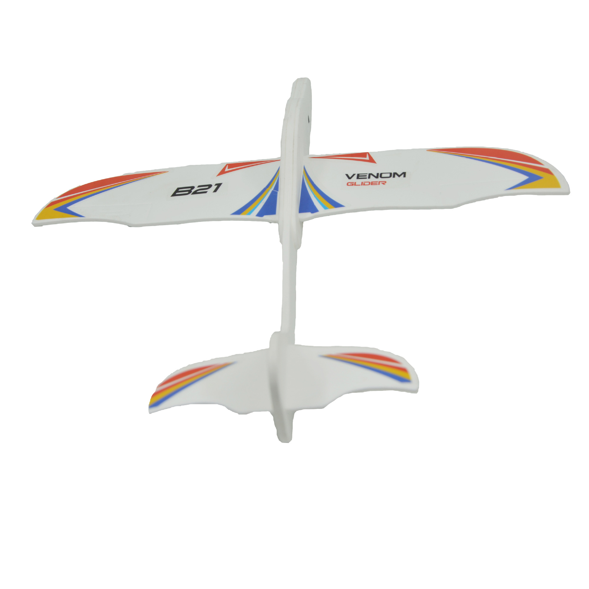 Rubber Ejection Aircraft Hand Throwing Foam Glider Model Aircraft Competition Training Equipment B21 Aircraft