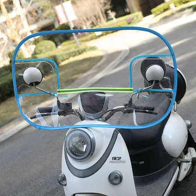 Motorcycle front windshield, Electric Vehicle Windshield Universal