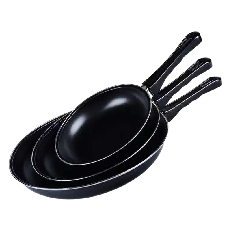 Pan sartén antiadherente hogar filete sartén panqueque pan de huevo panqueque pan de fondo plano Cocina de Inducción estufa de gas pan