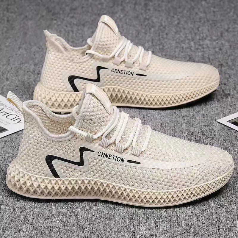 Новые мужские повседневные кроссовки весна-осень 2025, удобные спортивные туфли с мягкой подошвой, модные легкие универсальные кроссовки в корейском стиле