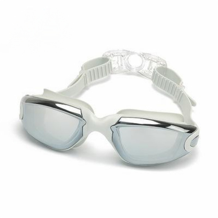 Stora bågar, elektropläterade, vattentäta och imfria simglasögon, unisex, för vuxna_voghion.com