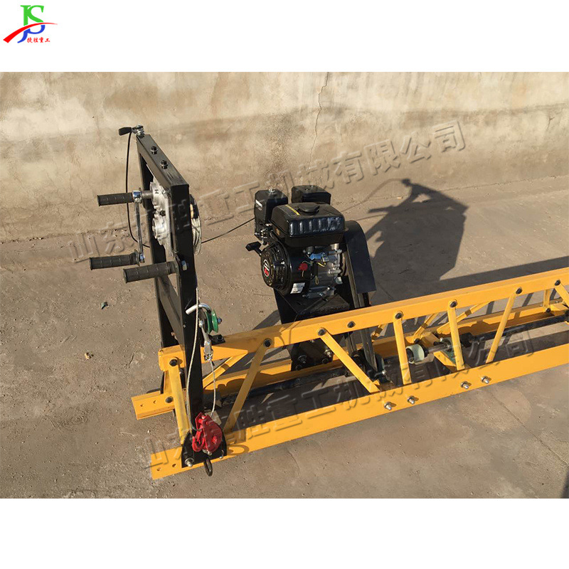 Marco de hormigón nivelación de la máquina viga de vibración construcción de carreteras de tierra de hormigón equipo de compactación de elevación de pulpa