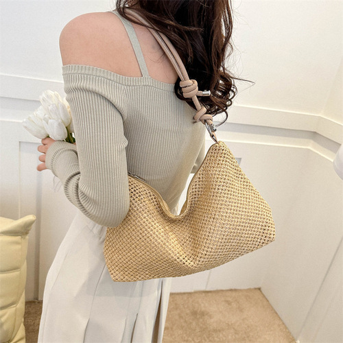 Autumn new fashion simple armpit bag women's bag large capacity tote bag women's niche trend shoulder bag
