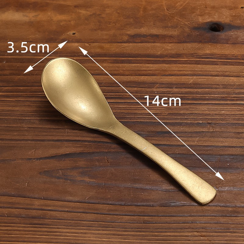작은 스푼(빈티지 골드)