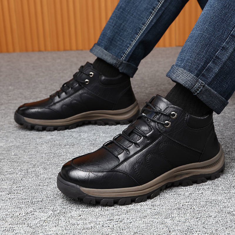 Men's High Top Cotton Shoes 1