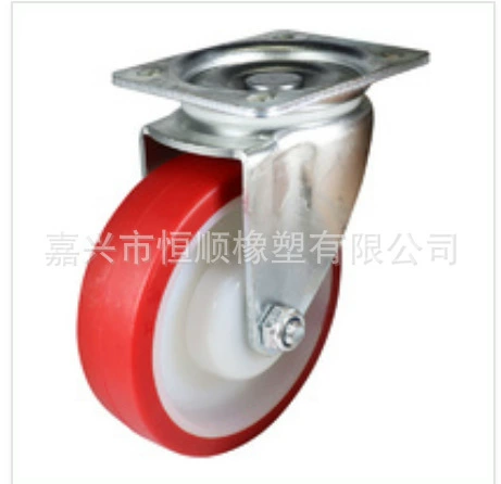 3-дюймовые, 4-дюймовые, 5-дюймовые ролики PU Европейские ролики тяжелое универсальное колесо