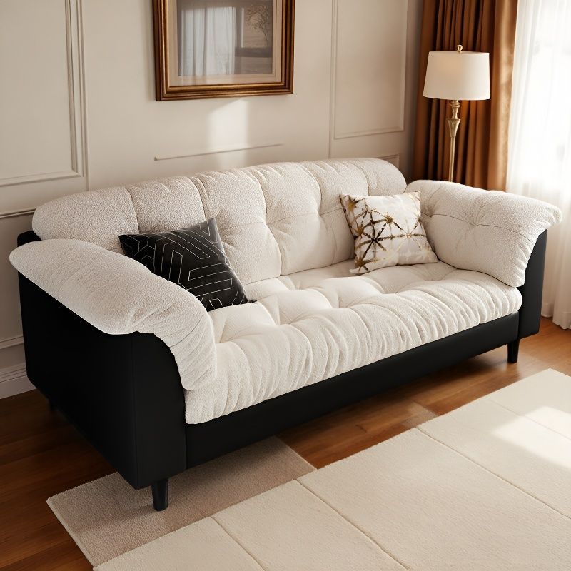 Fabric Sofa for Small Apartments, Rental Houses, Living Rooms, Bedrooms, Home Use, Single, Double, Triple, American-Style Straight-Row, Affordable Sofa