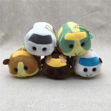 天竺鼠车车毛绒挂件动画土豆鼠玩具背包包钥匙扣阿比鼠娃娃机公仔