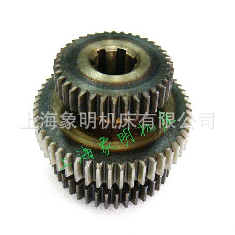 C630三联齿轮-上海江宁/沈阳第一机CA6163/CW6163C皮带轮1轴/压盖