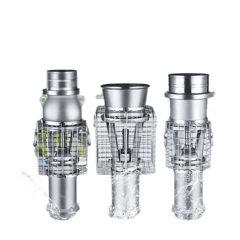 Bomba sumergible de imán permanente portátil de acero inoxidable rescate municipal contra incendios control de inundaciones de emergencia bomba de drenaje de control de inundaciones bomba axial