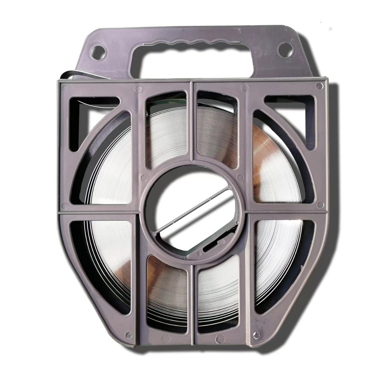 304不锈钢打包带0 .76X19X30m标牌捆扎带管箍带 不锈钢盘带