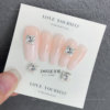 Transparent accessory for manicure, fake nails for nails, wholesale