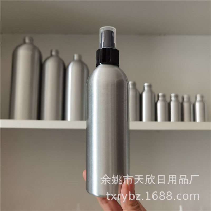 30ml50ml100ml120ml150ml200ml250ml300ml铝制喷雾瓶银铝瓶小喷瓶