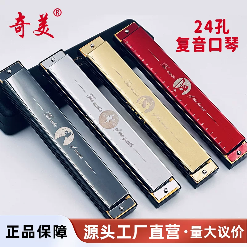 Harmonica 奇美 для начинающих, для детей и взрослых, профессиональный орган, музыкальные инструменты