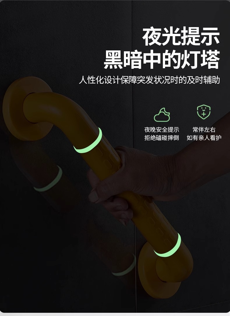 Elderly-friendly renovation: Elderly households, bathrooms, toilets, toilet handles, bathroom safety, one-line handrails, and anti-drop railings undefined
