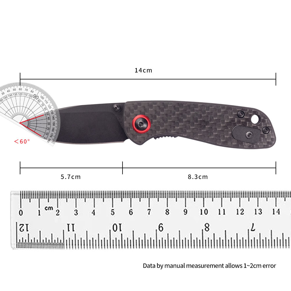 折叠刀户外多用途不锈钢防身刀露营随身折刀野营水果刀便携小刀